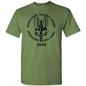 Operation Desert Storm - Who Dares Wins T-Shirt