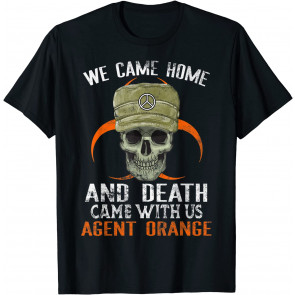 Orange Agent Vietnam War Military Victims Retired Soldier T-Shirt