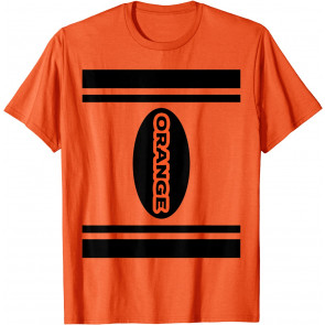 Orange Crayon Halloween Costume T-Shirt