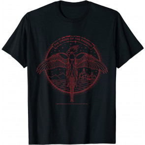 Order Of The Phoenix Line Art Logo T-Shirt