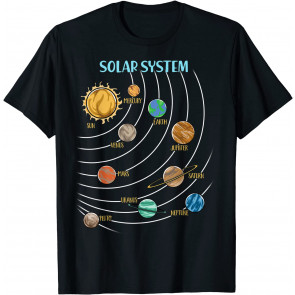 Our Solar System, Science Education,T  T-Shirt