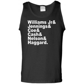 Outlaw Country Music Names Nelson Haggard T-Shirt
