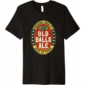 Over The Hill 50 Old Balls Club For Beer Lover T-Shirt