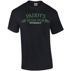 It's Always Sunny In Philadelphia Juniors Distressed Paddy Light Weight T-Shirt