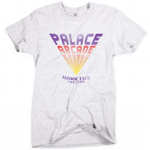 Palace Arcade Vintage 80s Hawkins Video Game Gamer T-Shirt