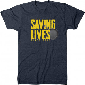 Pan - Saving Lives Since 2017 Men's Tri-Blend T-Shirt