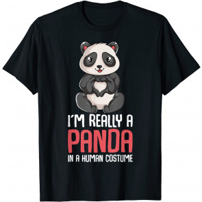 Panda Costume Kids Girls Boys Women T-Shirt