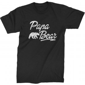 Papa Bear Vintage Distressed T-Shirt