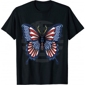 Patriotic Butterfly T-Shirt