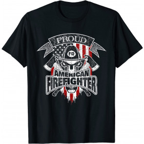 Patriotic Firefighter T-Shirt