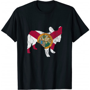 Patriotic French Bulldog Florida Edition T-Shirt