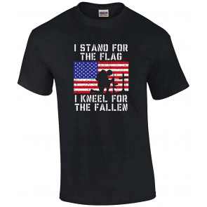 Patriotic Stand For Flag Kneel For Fallen T-Shirt