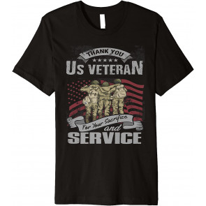 Patriotic Veterans Day Thank You Veterans For Your Service T-Shirt