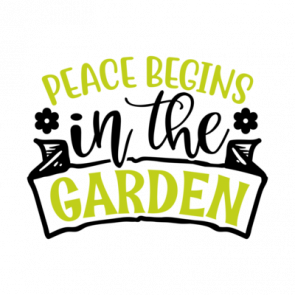 Peace Begins In The Garden 01 T-Shirt