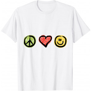 Peace Love Happiness T-Shirt