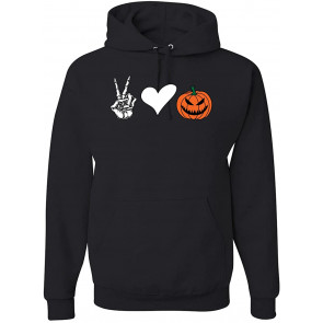 Peace Love Pumpkin Halloween T-Shirt