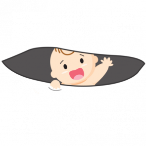 Peeking Baby  Maternity Shirt