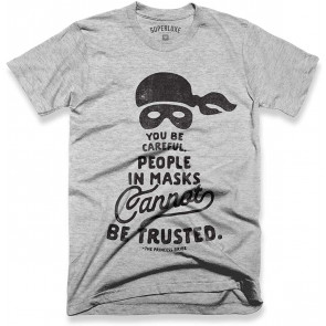 People In Masks Cant Be Trusted Mens Social Distancing T-Shirt
