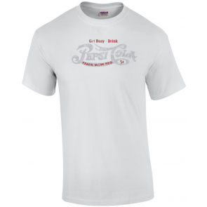 Faded Get Busy Drink Pepsi Cola T-Shirt