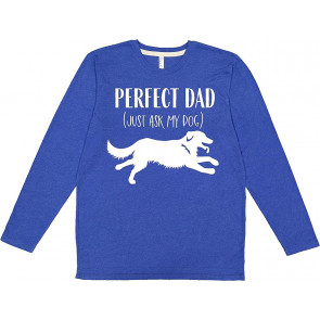 Perfect Dad Just Ask My Dog With Running Dog T-Shirt