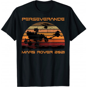 Perseverance Mars Rover 2021 Ingenuity Retro Vintage T-Shirt