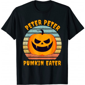 Peter Peter Pumpkin Eater Halloween Costume Couples T-Shirt