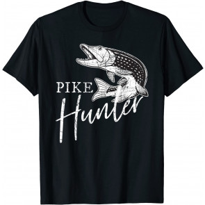 Pike Hunter Fishing Fisherman Northern Pike T-Shirt