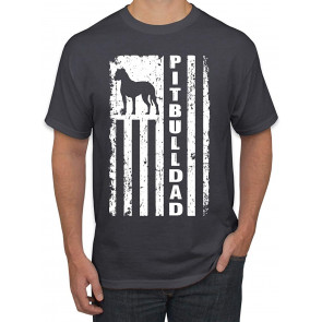 Pitbull Dad Dog Dag T-Shirt