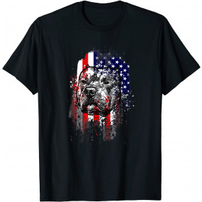 Pitbull Patriotic T-Shirt