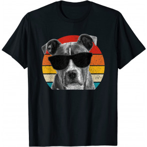 Pitbull Vintage Sunglasses T-Shirt