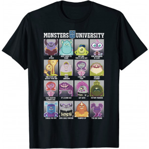 Pixar Monsters University Class Photos T-Shirt