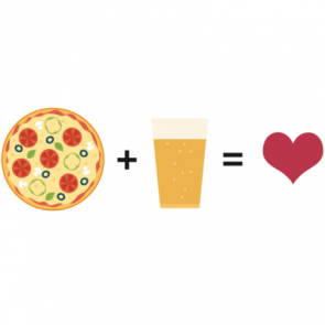 Pizza  Beer  Love Tshirt