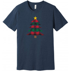 Plaid Christmas Tree T-Shirt