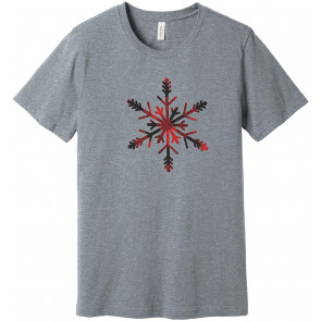 Plaid Snowflake T-Shirt