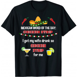 Play On Words Chicken Strip T-Shirt