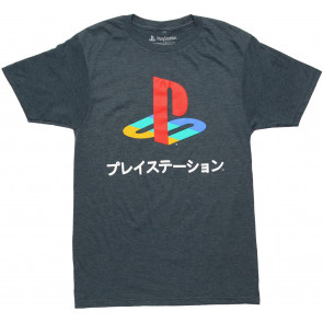 Playstation Logo Japanese Kanji T-Shirt