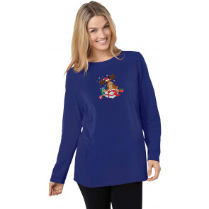 Plus Size Holiday Graphic T-Shirt