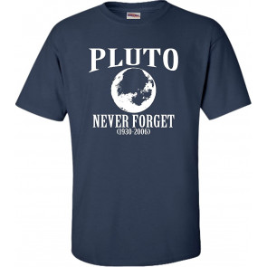 Pluto Never Forget 1930-2006 T-Shirt