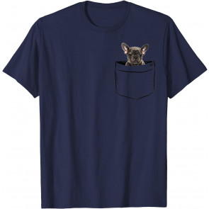 Pocket French Bull-dog Love-r Dad Mom, Boy Girl T-Shirt