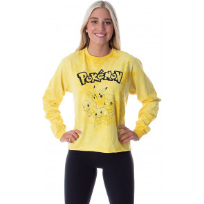 Pokémon Pikachu Starter Group Tie Dye Girls T-Shirt