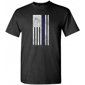 Police Lives Matter - Thin Blue Line - T-Shirt