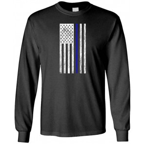 Police Lives Matter - Thin Blue Line - T-Shirt