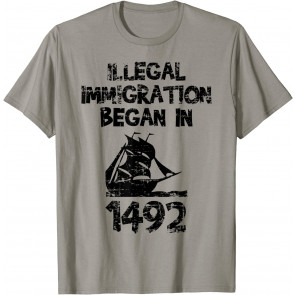 Political Anti Columbus Day  T-Shirt