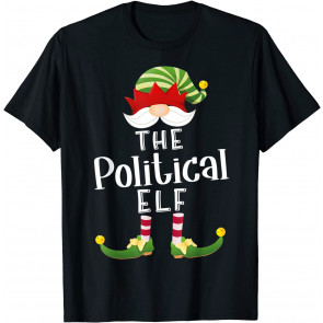 Political Elf Group Christmas T-Shirt
