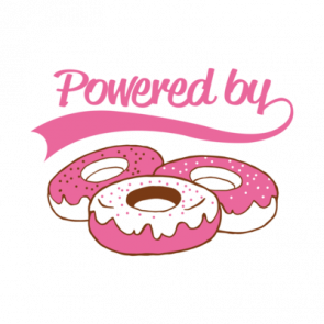 Powered By Doughnuts Tshirt