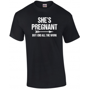 Funny Pregnancy Announcement  T-Shirt