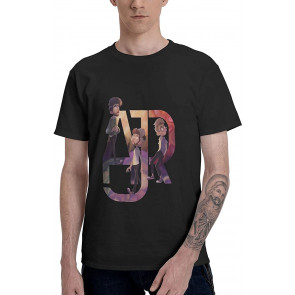 Printed AJR Texture With Pattern Mens T-Shirt