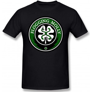 Printed Flogging Molly Retro T-Shirt