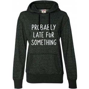 Probably Late For Something Glitter T-Shirt