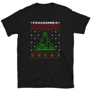 Programmer Computer Ugly Christmas  Gift T-Shirt
